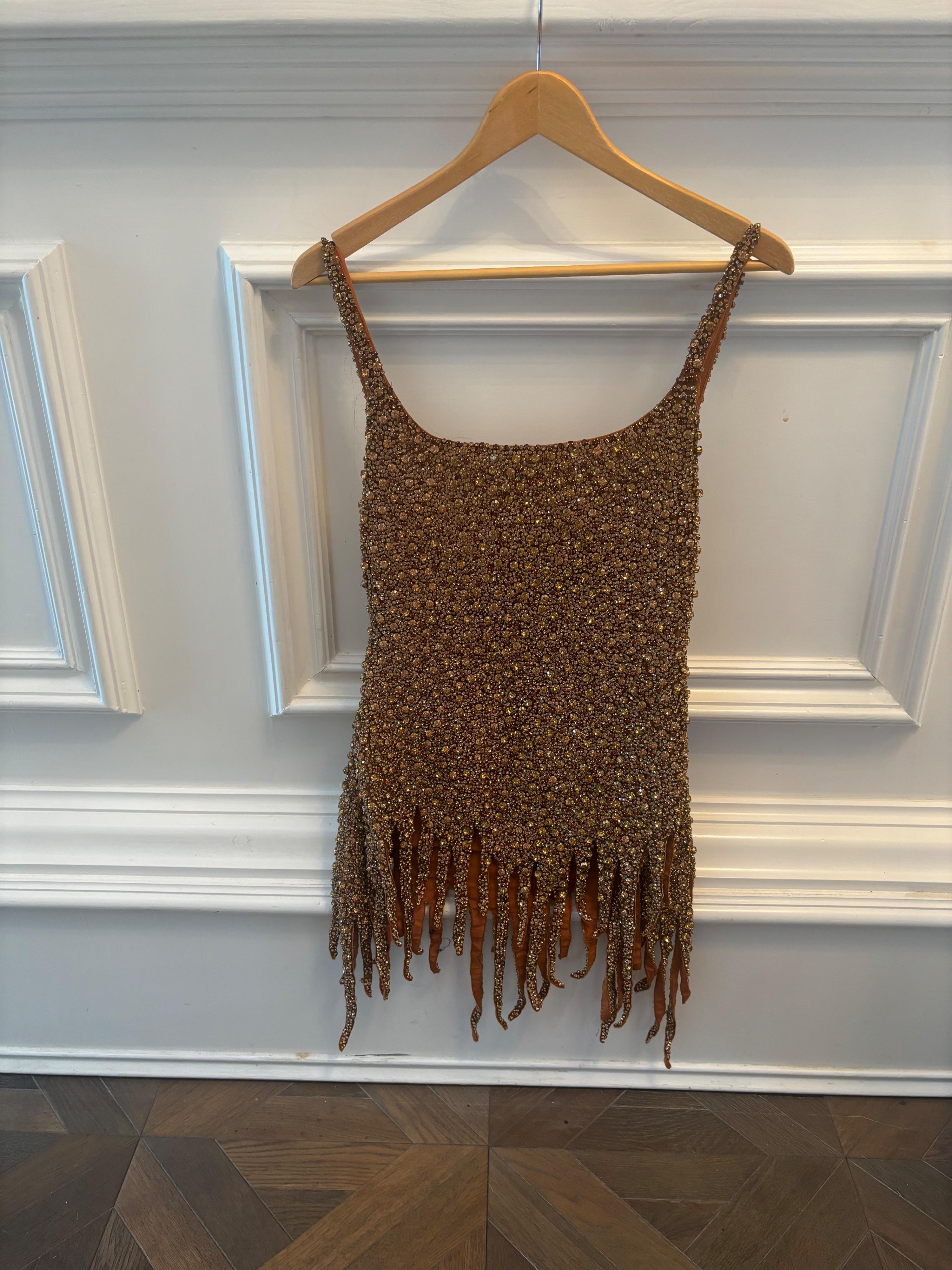 Annie's Ibiza Bronze Cosimo Dress Size S