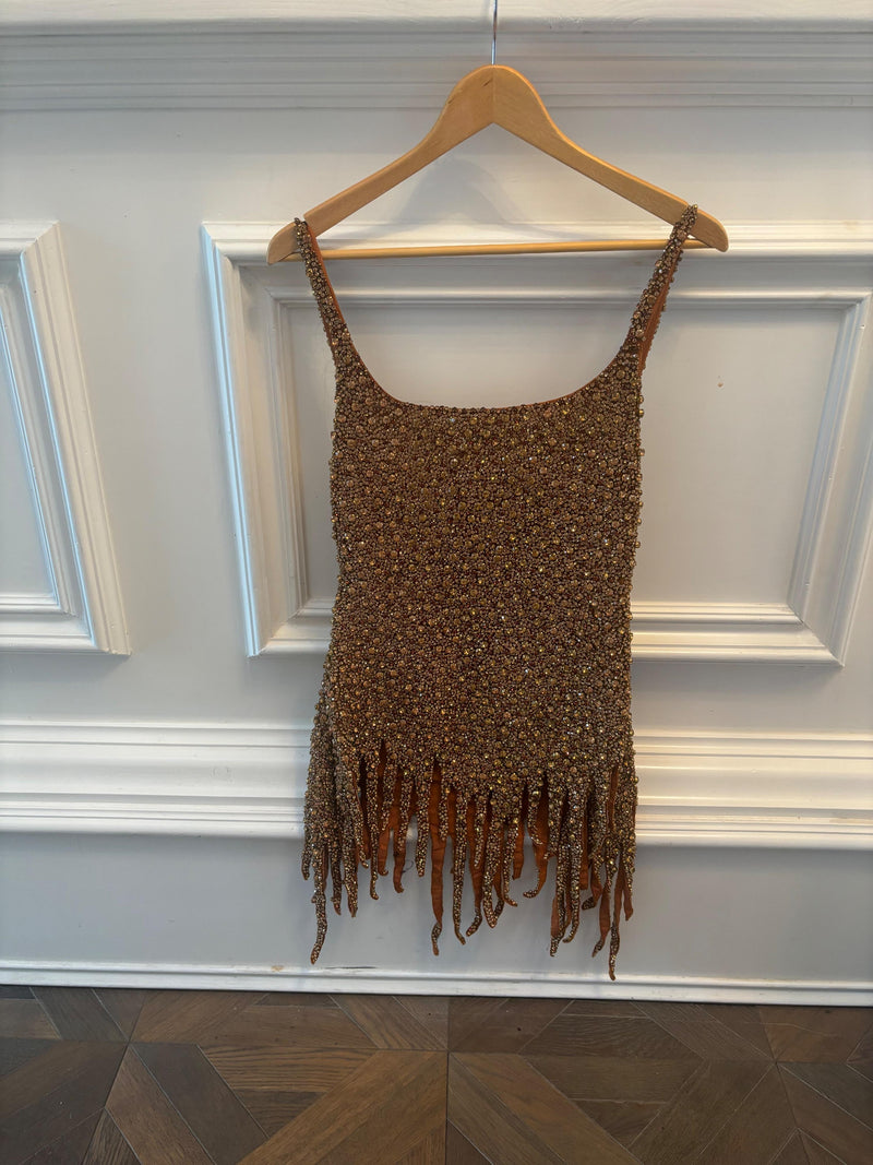 Annie's Ibiza Bronze Cosimo Dress Size S