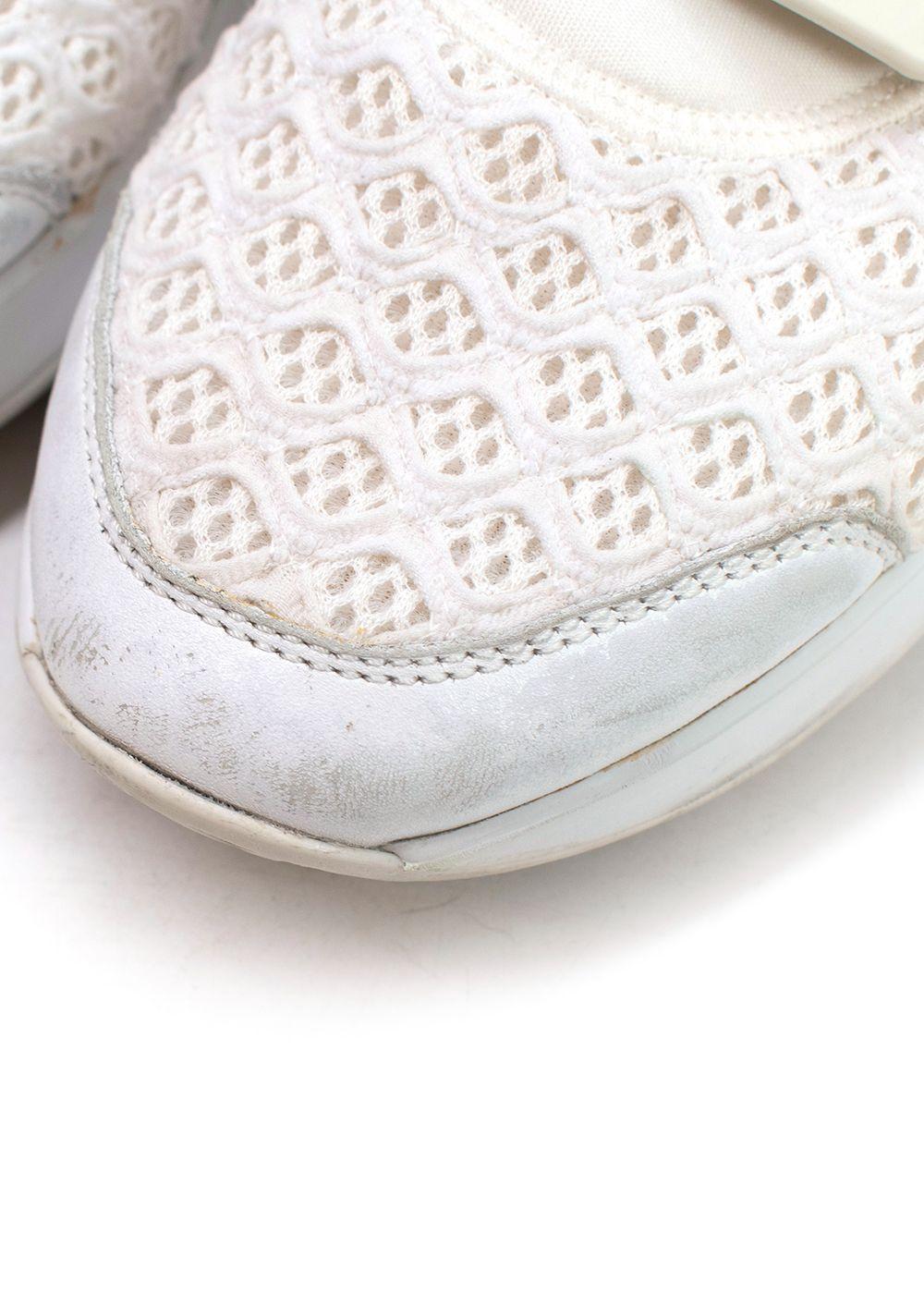 Roger Vivier Viv' Run Scuba And Leather Sneakers