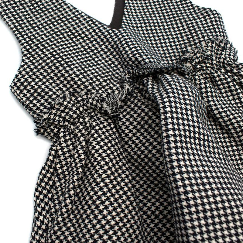 Black & White Gingham Dress
