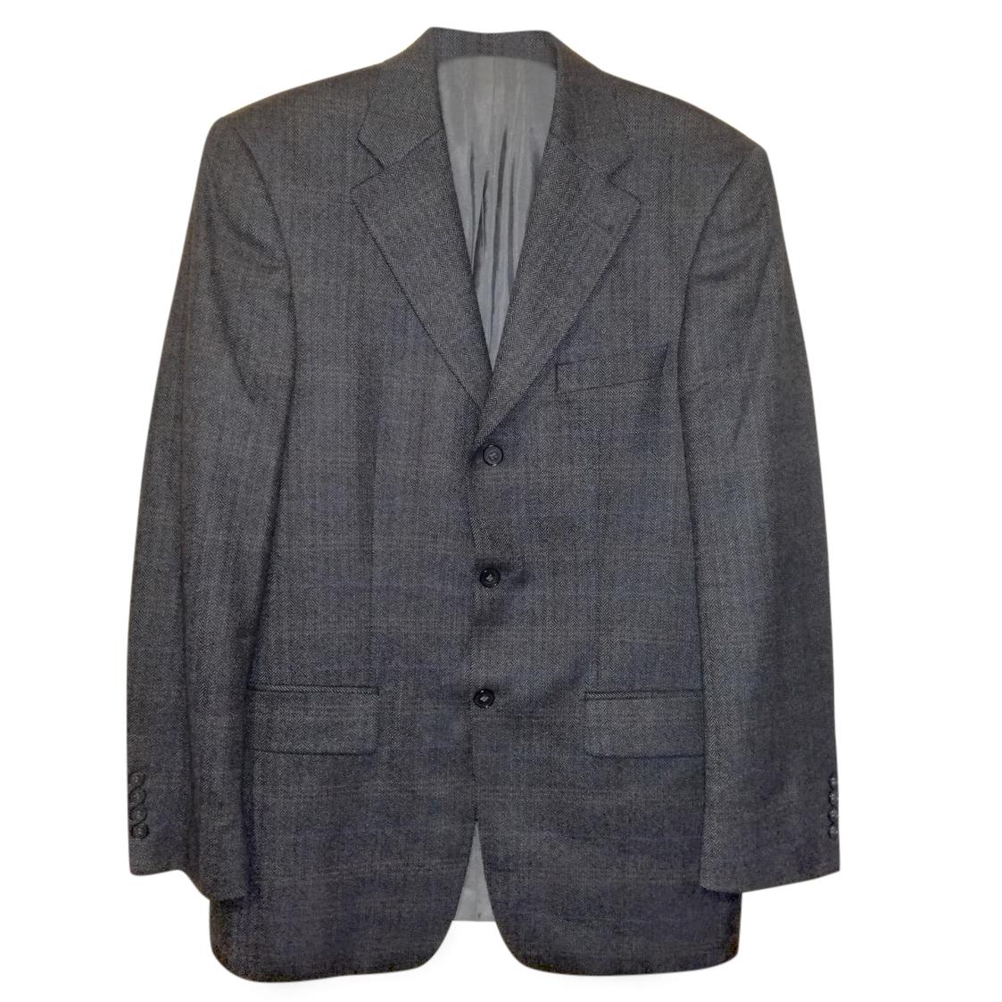 Mario Barutti Wool & Cashmere Herringbone Blazer