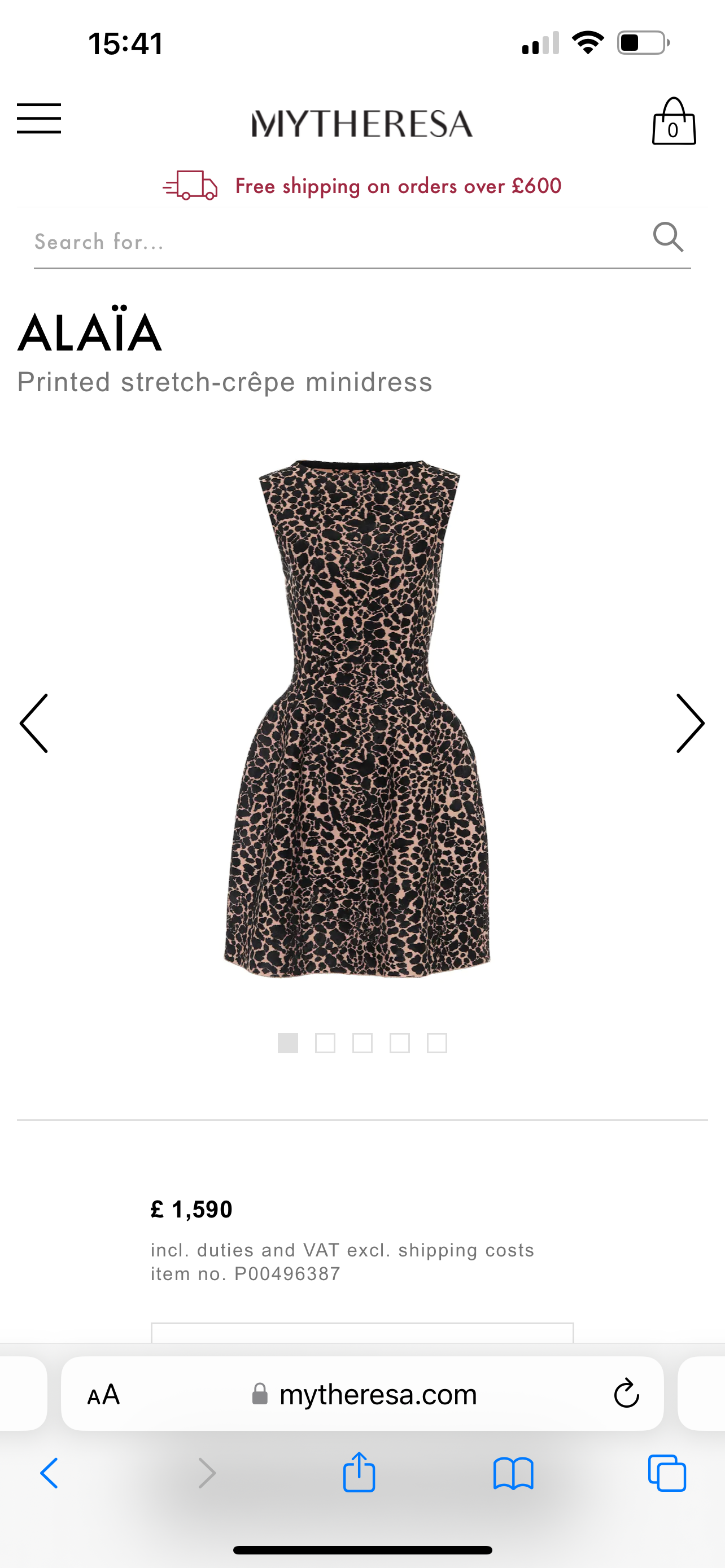 leopard print intarsia knit skater dress