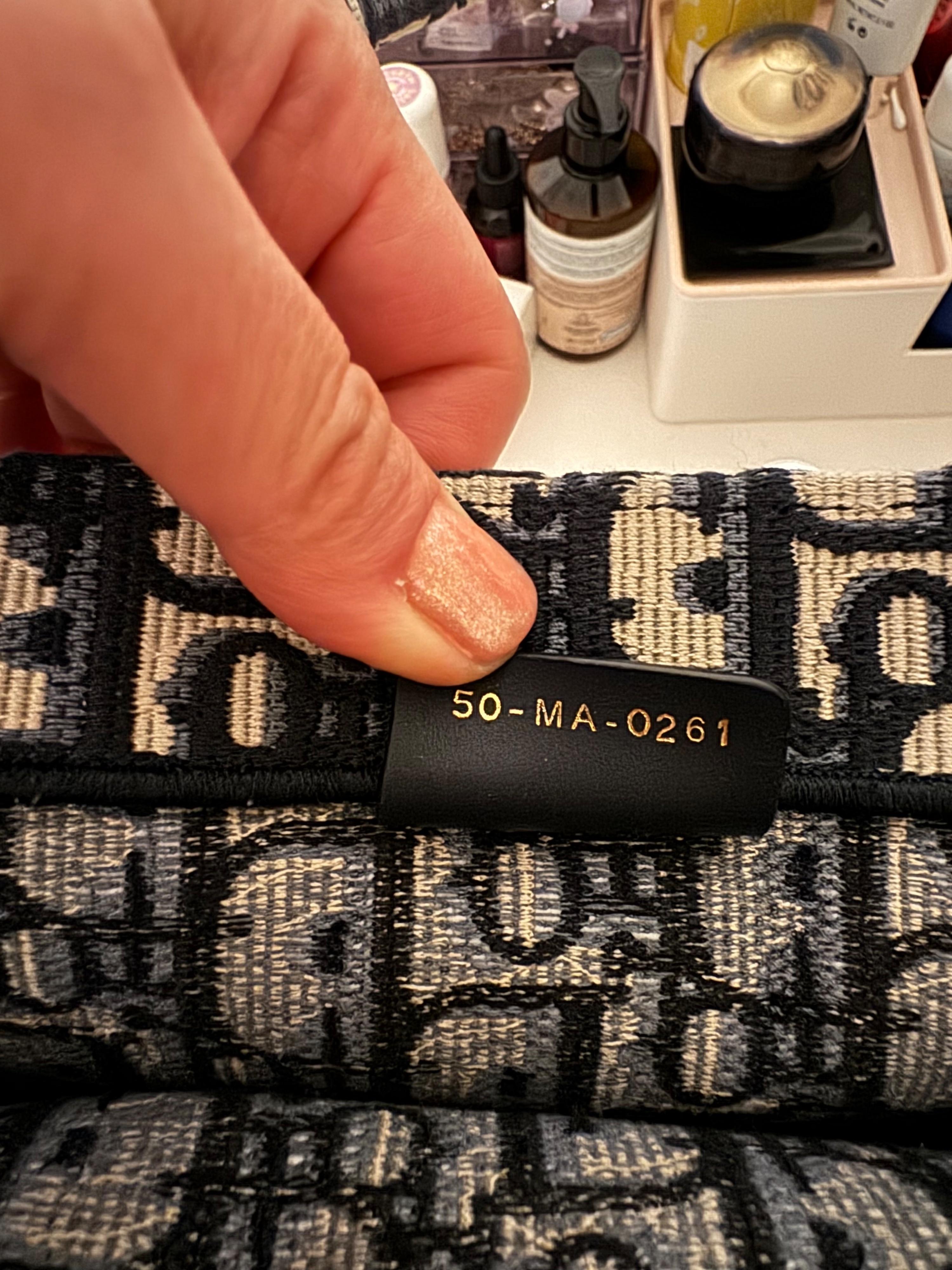 Dior Blue Large Oblique Book Tote