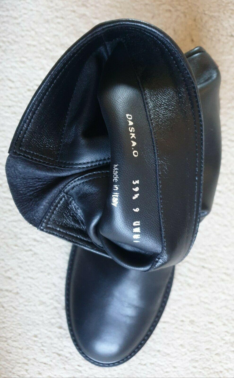 Bally Black Leather Daska Boots