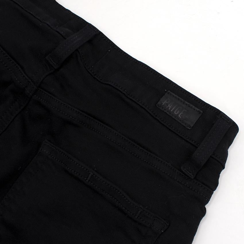 PAIGE black Straight leg Jeans