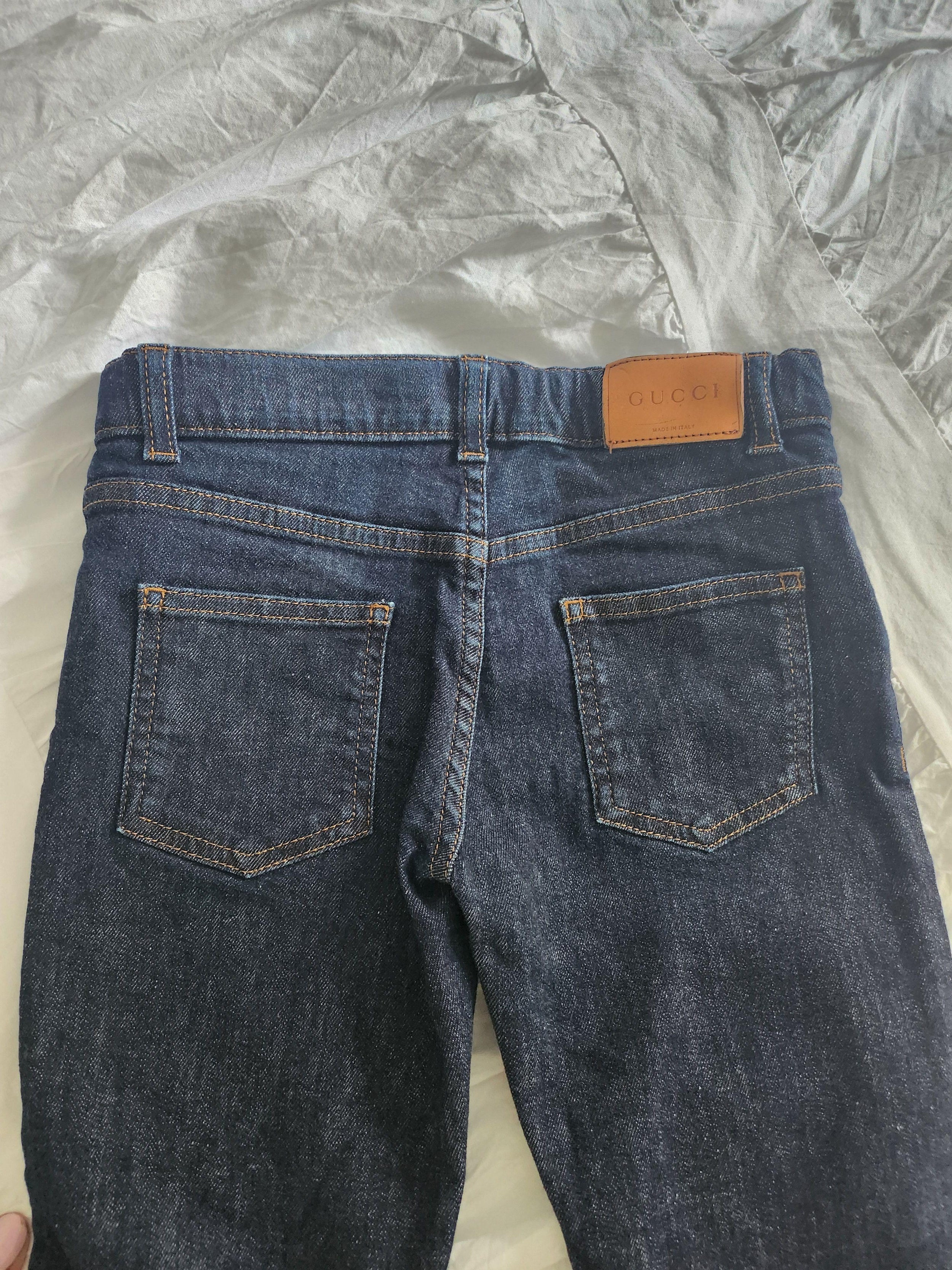Gucci Applique Denim Jeans Age 8