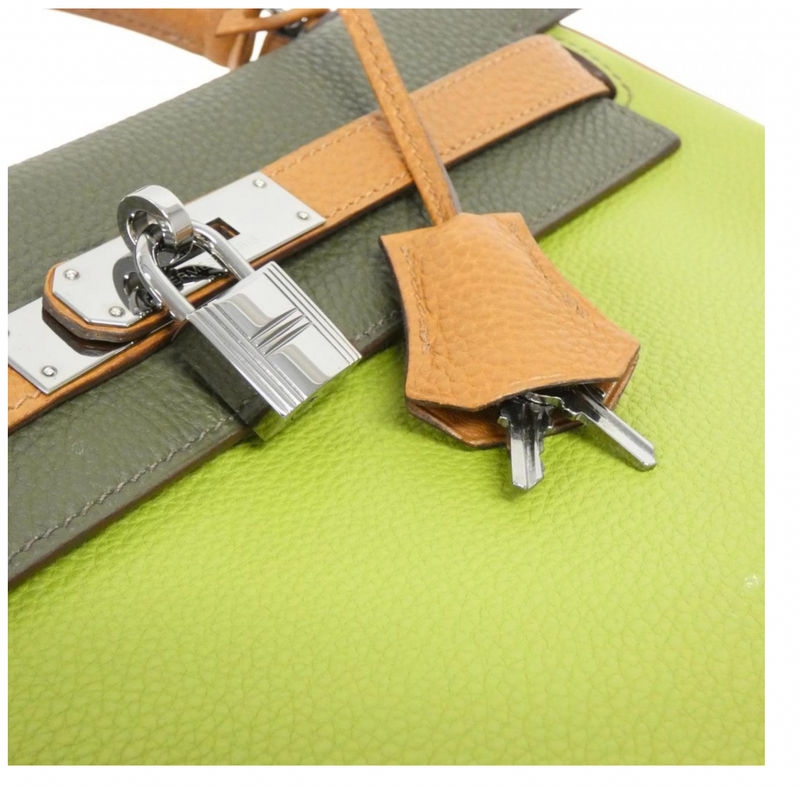 Hermès Tricolour Kelly Sellier 32