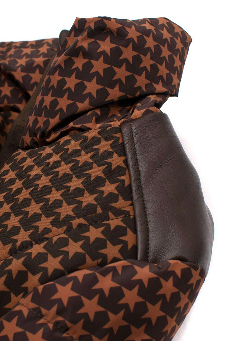 Goldbergh Brown Starstruck Printed Ski Suit