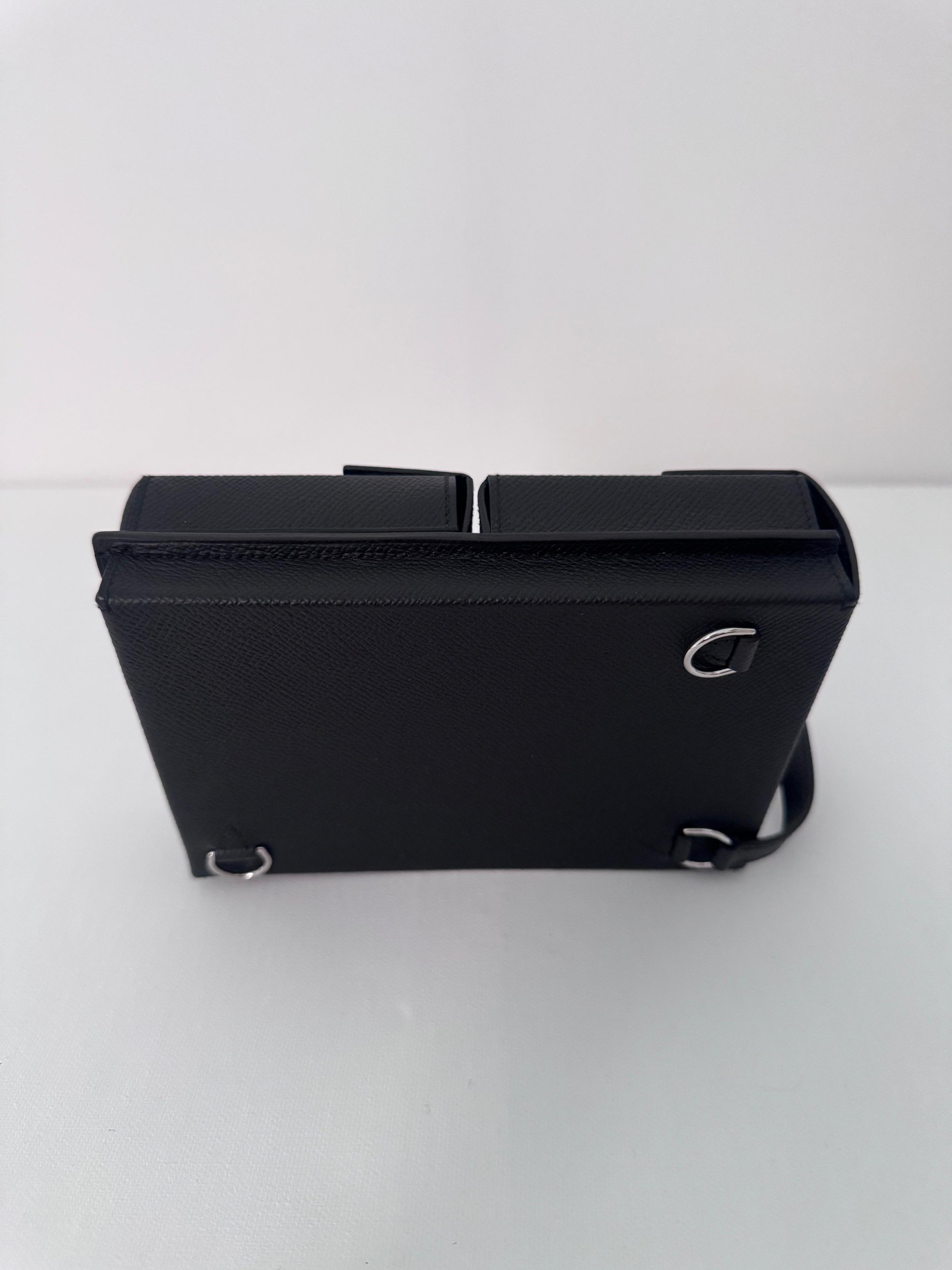 Hermes Limited Edition Black Kelly Multipocket