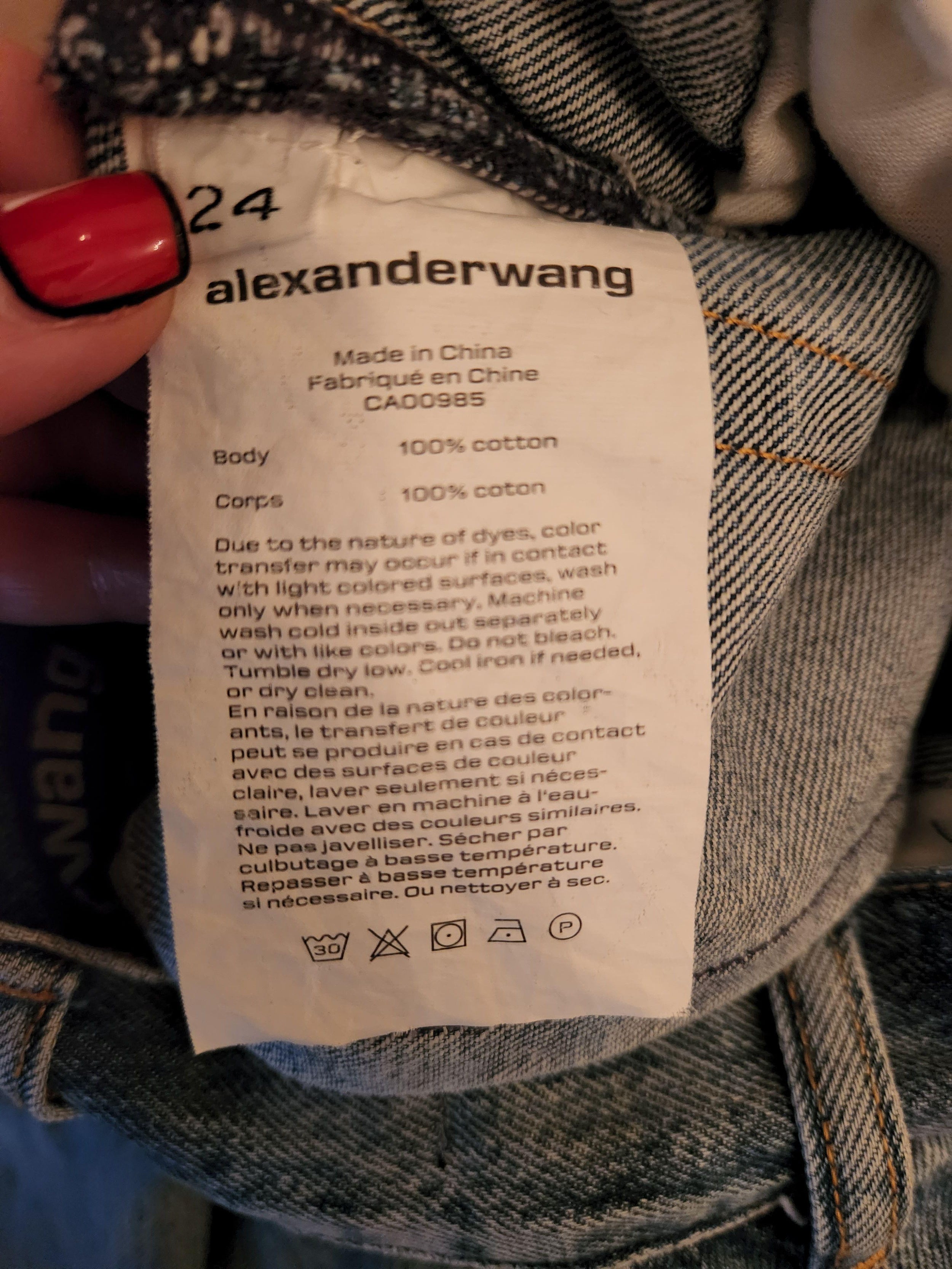 High Waist Belted Jeans