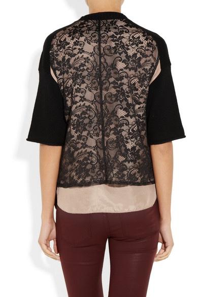 By Malene Birger black wool 'Biby' sweater