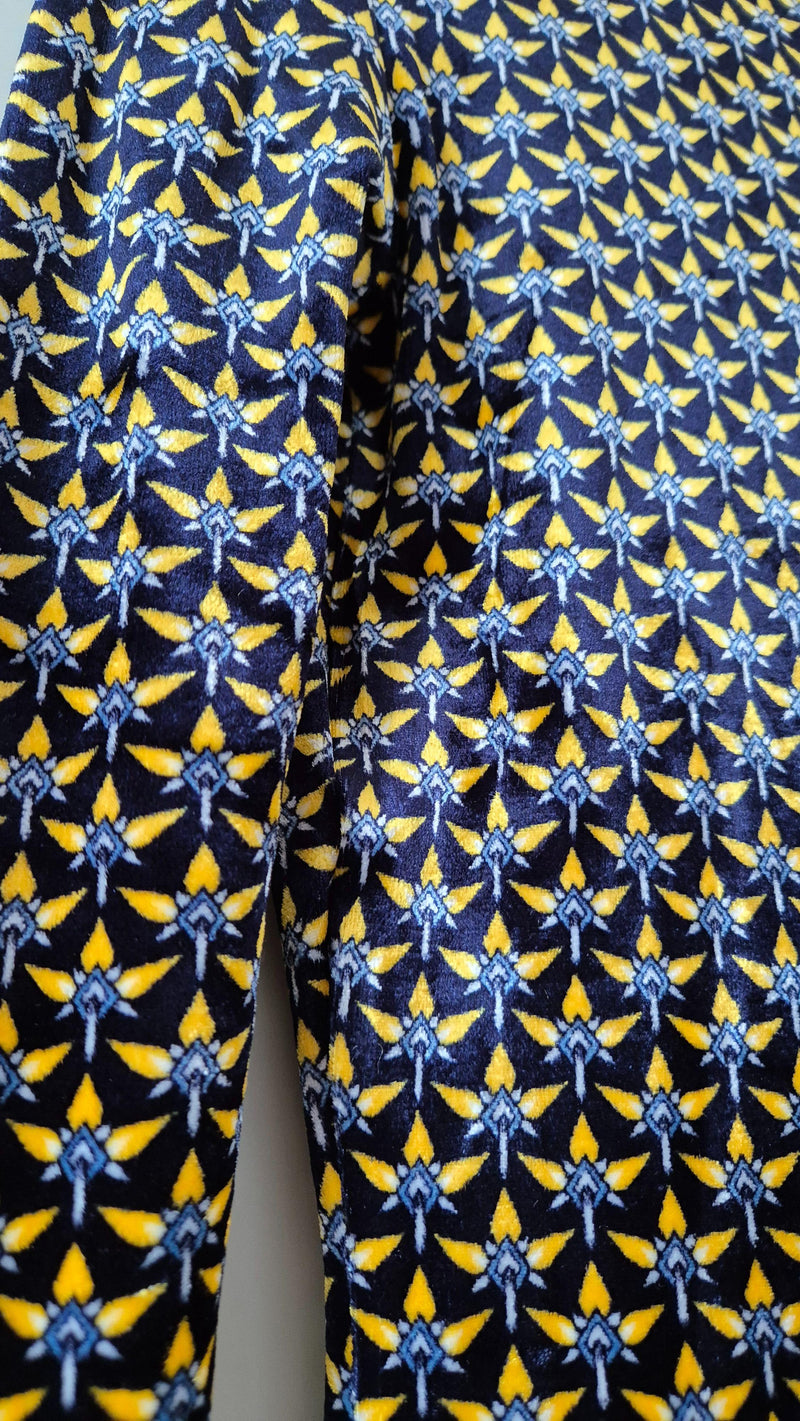 Paco Rabanne Printed Velvet Top