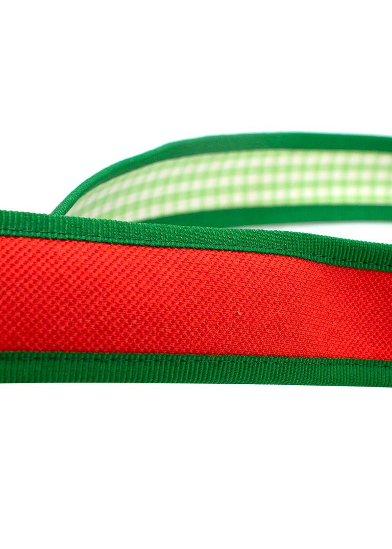 Escadrille Orange and Green Fabric Belt