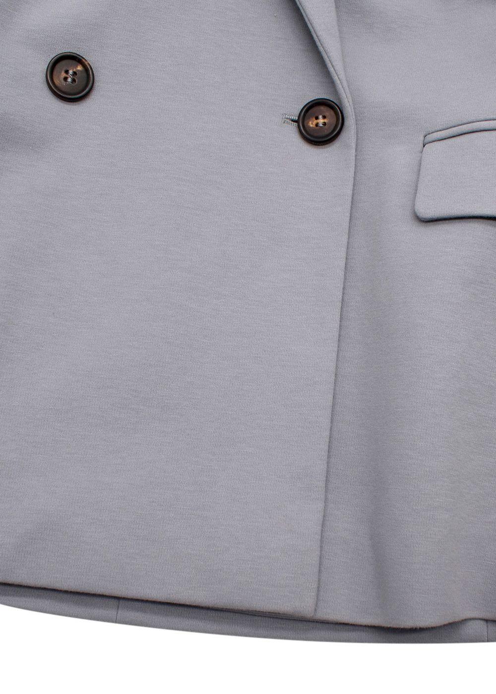 Brunello Cucinelli Grey Blazer and Trouser Two Piece Suit