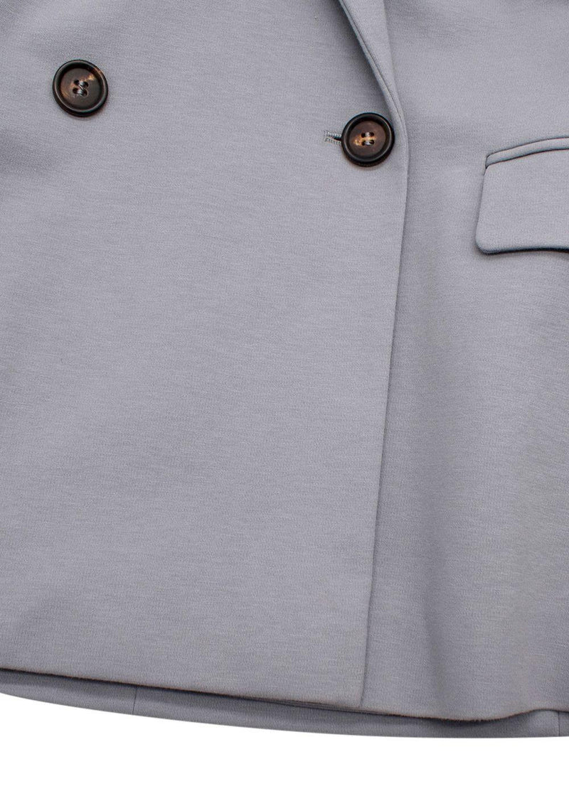 Brunello Cucinelli Grey Blazer and Trouser Two Piece Suit
