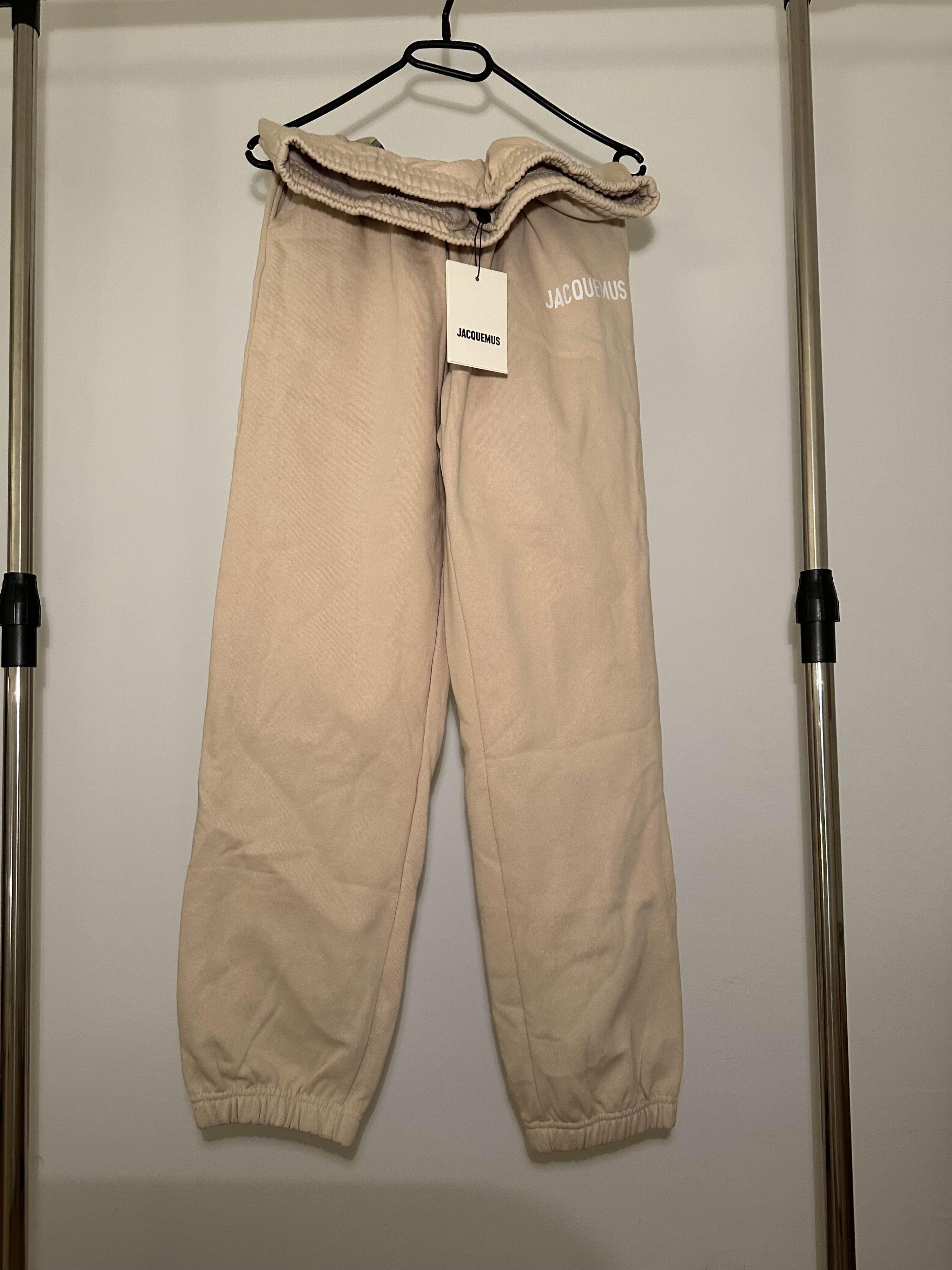 Jacquemus Beige Cotton Joggers