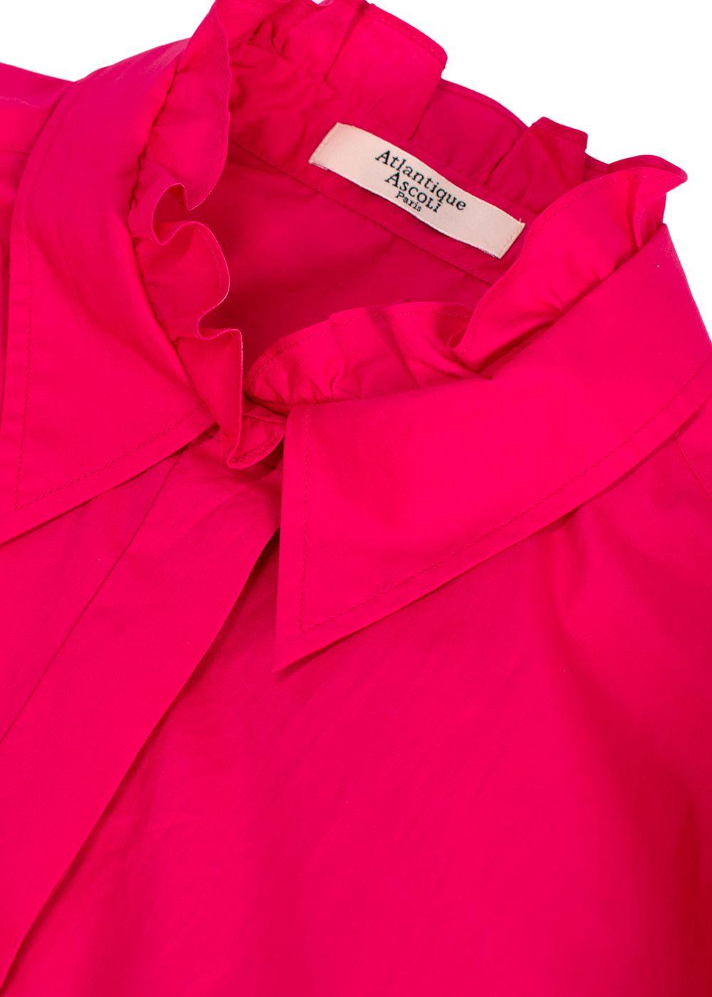 Atlantique Ascoli Untitled 1 Pink Long Sleeve Blouse