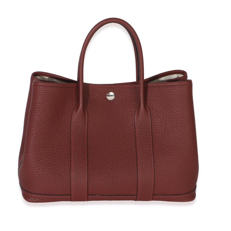 Hermès Rouge H Negonda Garden Party 30 PHW