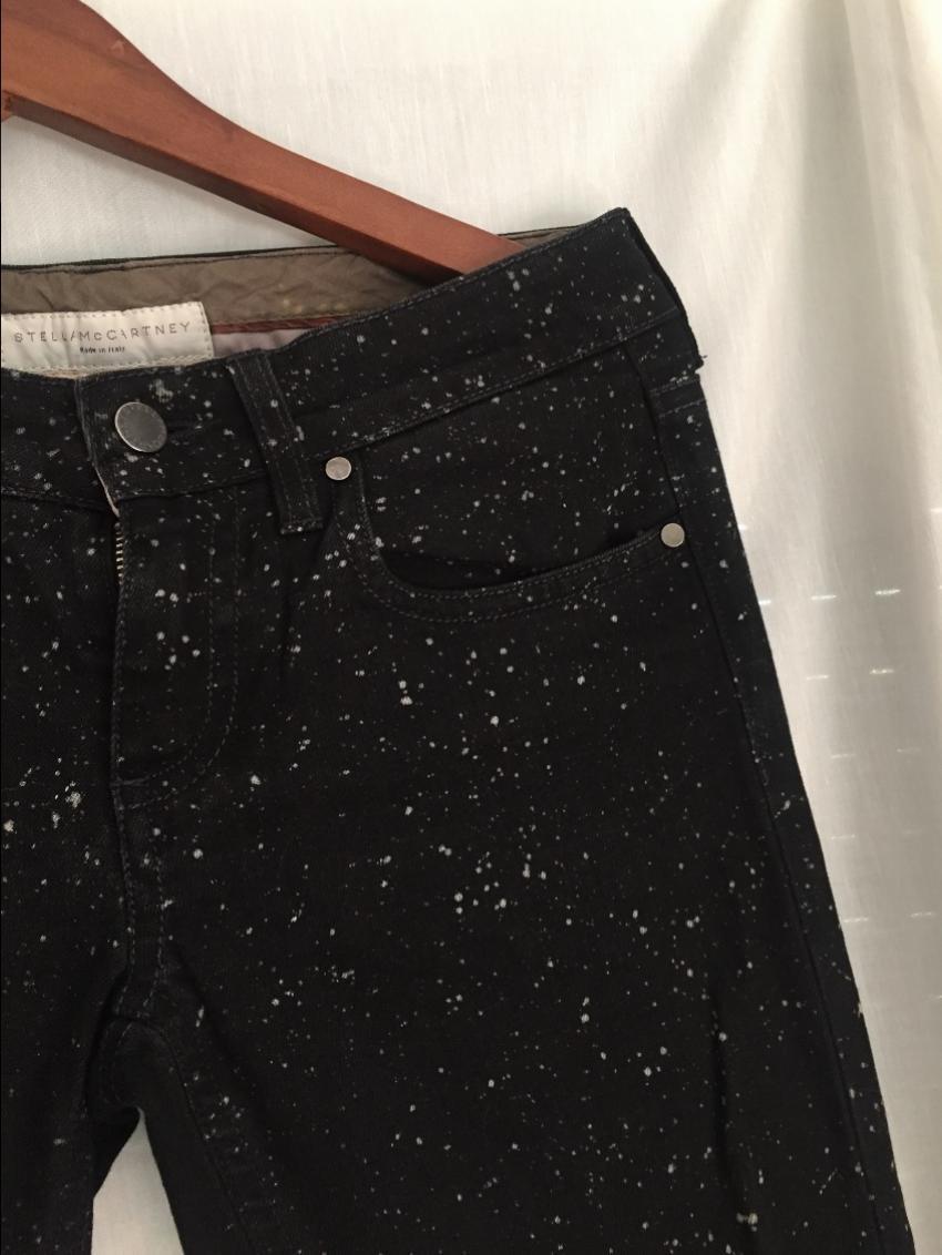 Stella McCartney Paint Splash Kick Flare Jeans