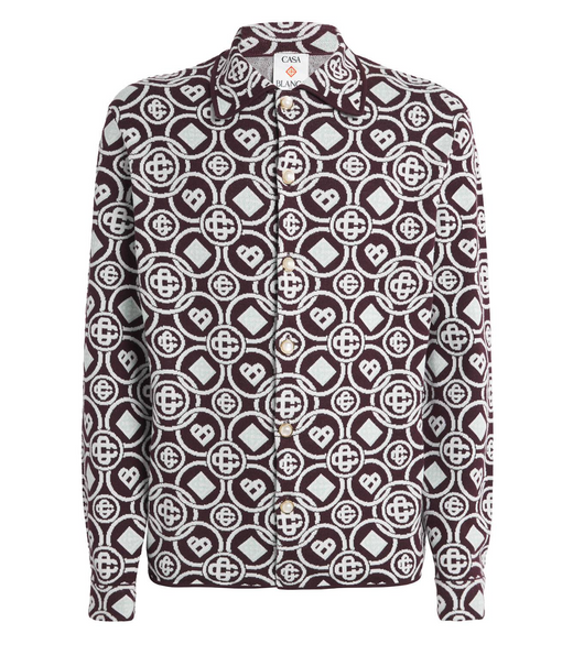 Casablanca Cotton Monogram Relaxed Shirt