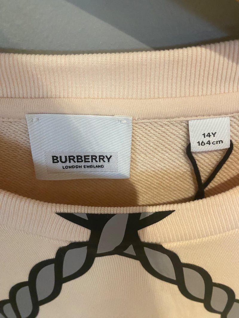 Burberry Teen Beige Unicorn Sweatshirt
