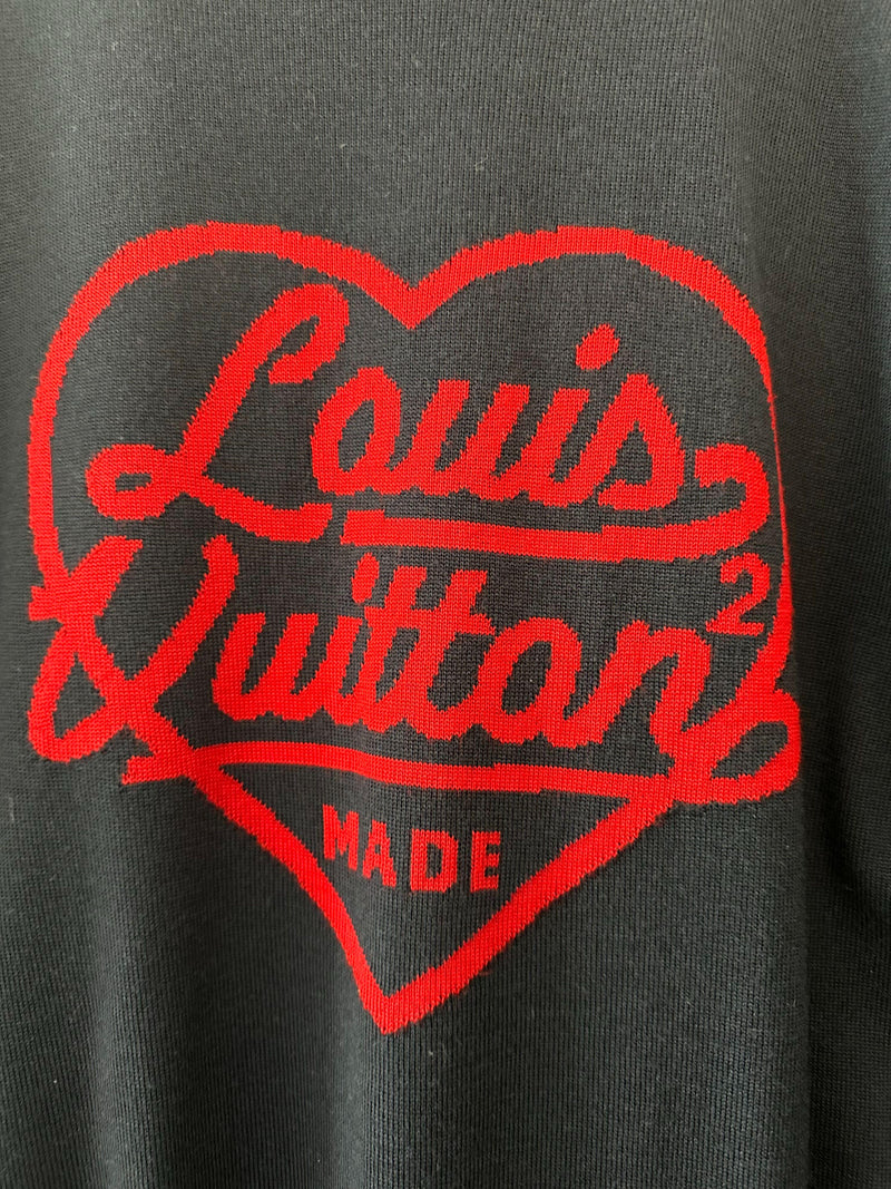 Intarsia Heart Turtleneck Jumper