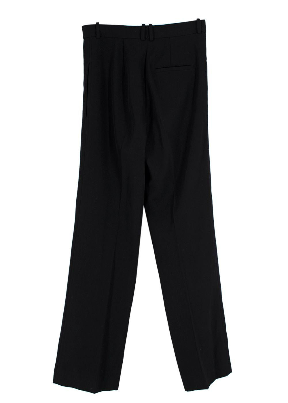 Céline Black Tailored Trousers