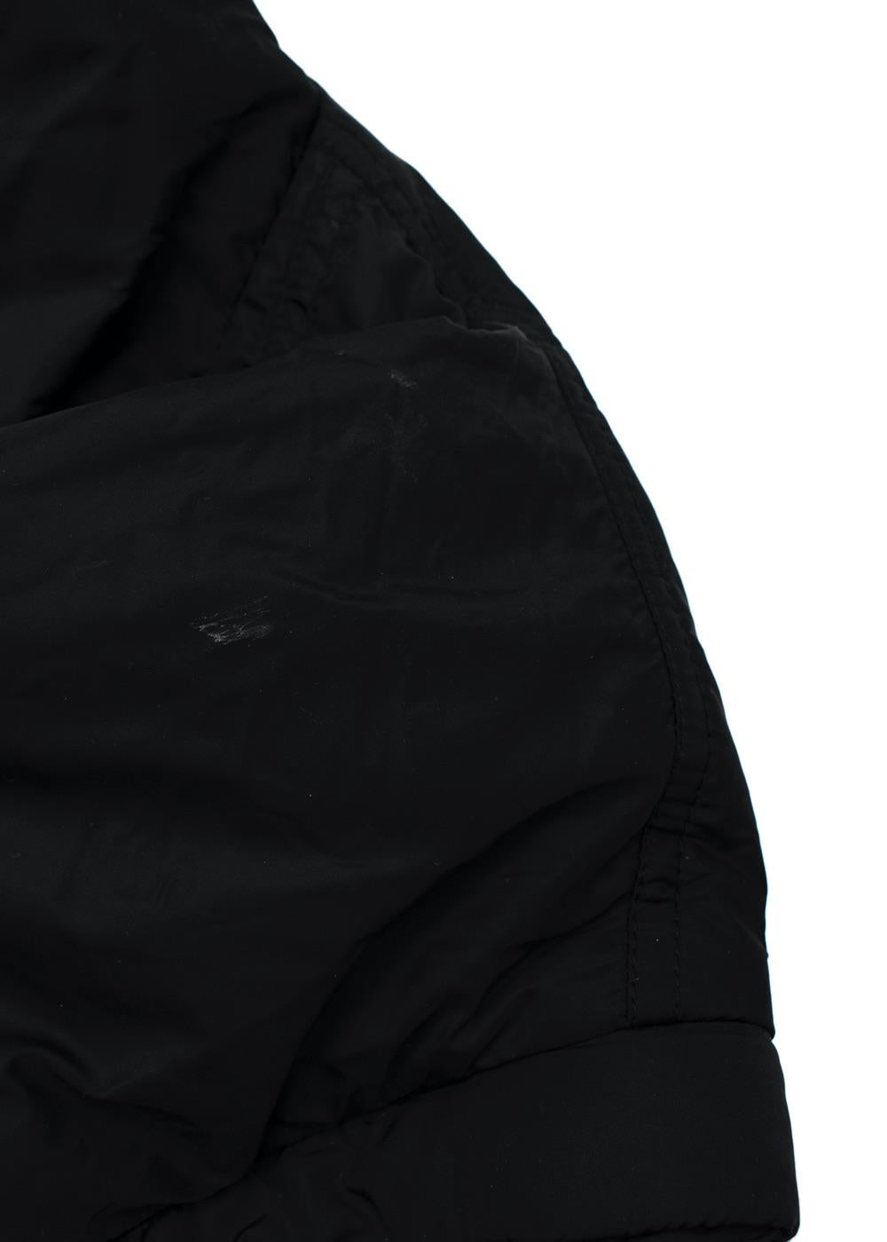 Etoile black recycle polyamide Dastya windbreaker