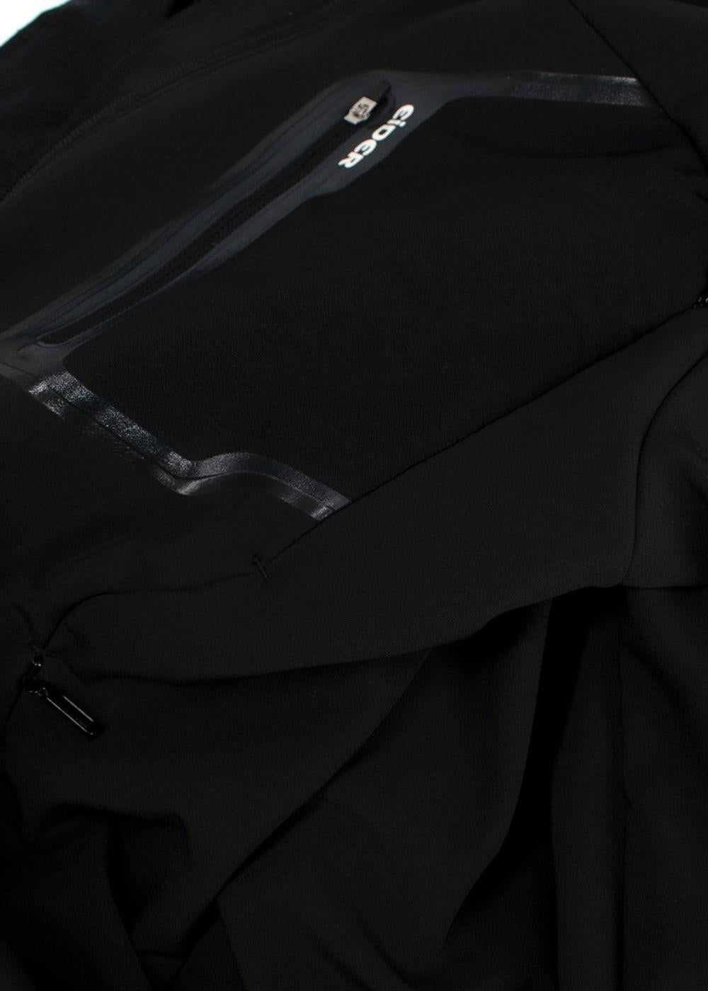 Eider Black Sports Zip Jacket
