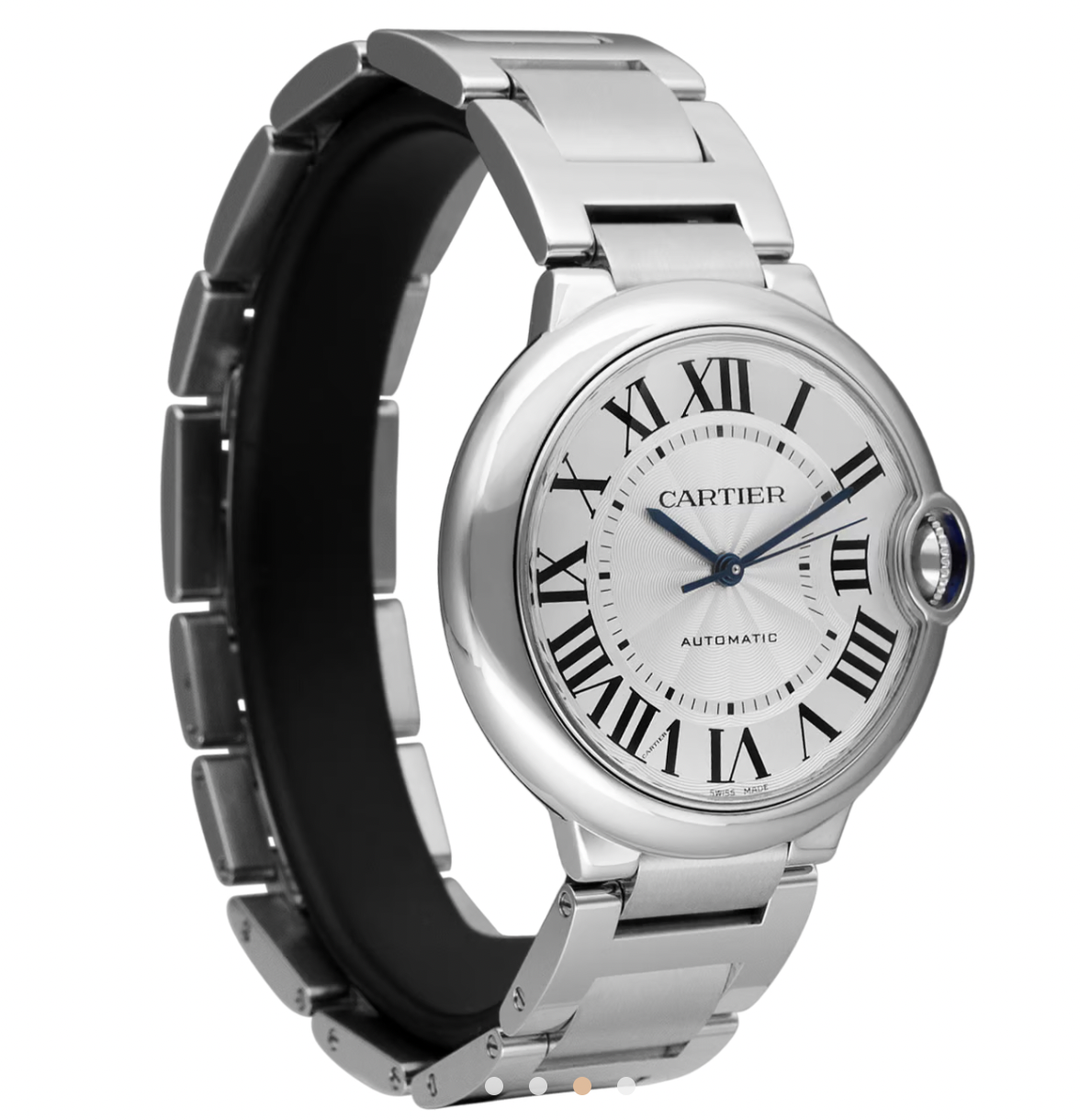Silver Ballon Bleu 36mm Watch