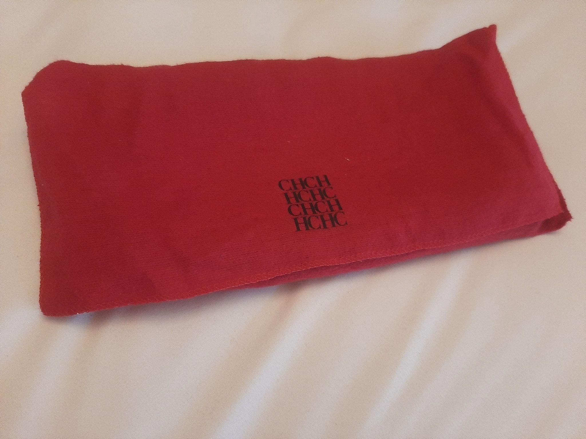 Red leather bag