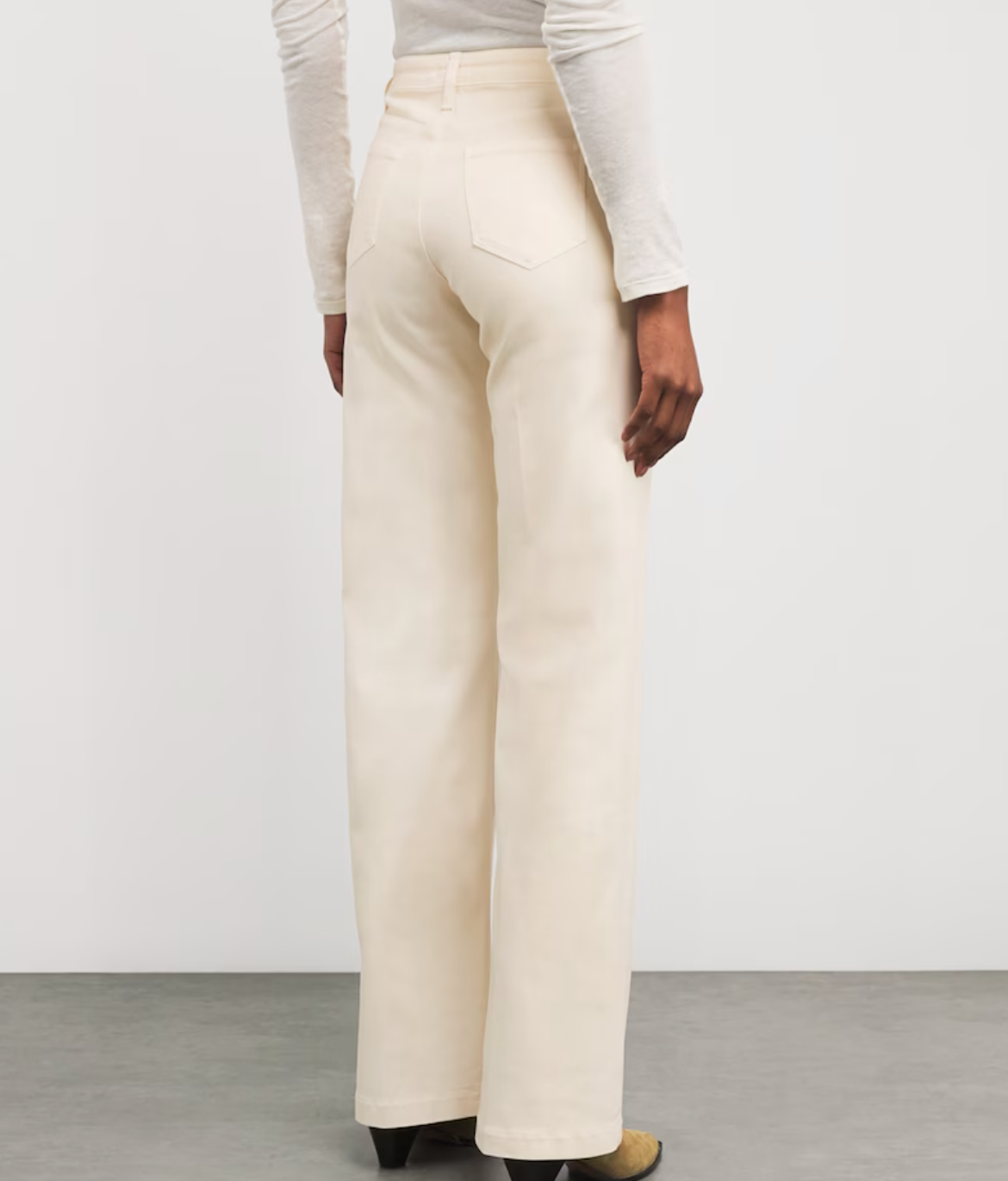 L'Agence Wide-Leg Clayton Trousers