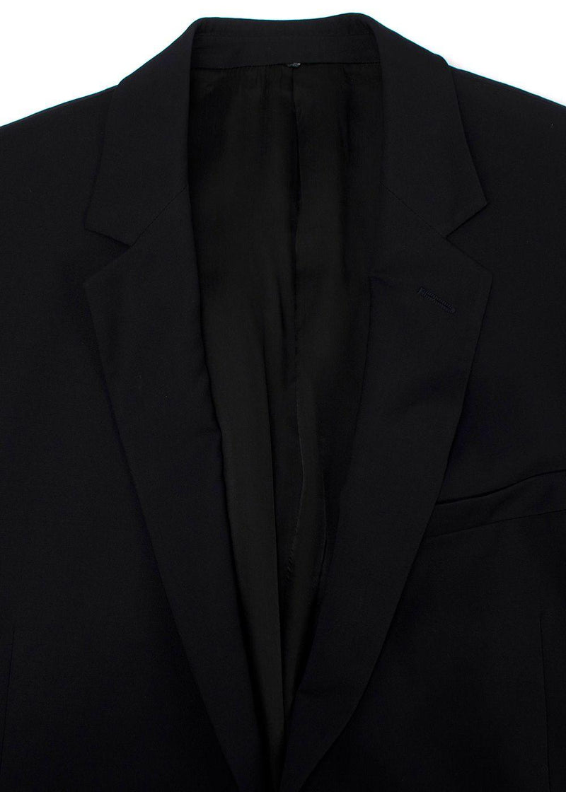 Dior Homme Navy Wool Single-breasted Blazer