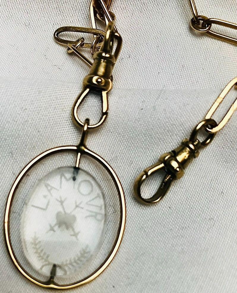 L'Amour N°2 Crystal Necklace