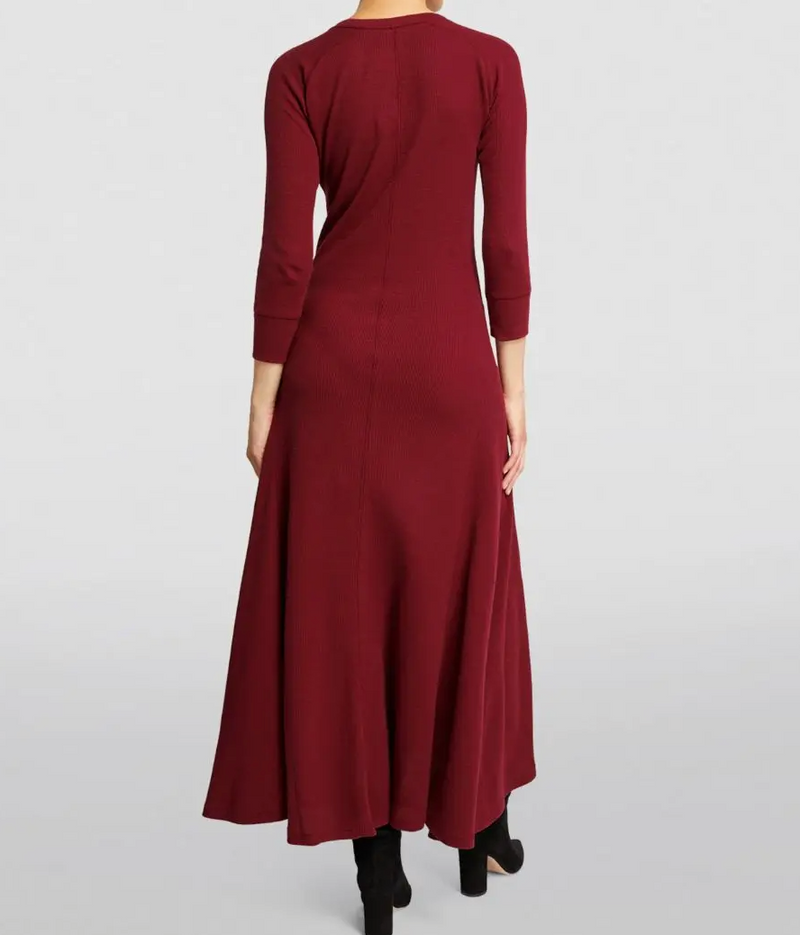 Ralph Lauren  Cotton Waffle-Knit Dress