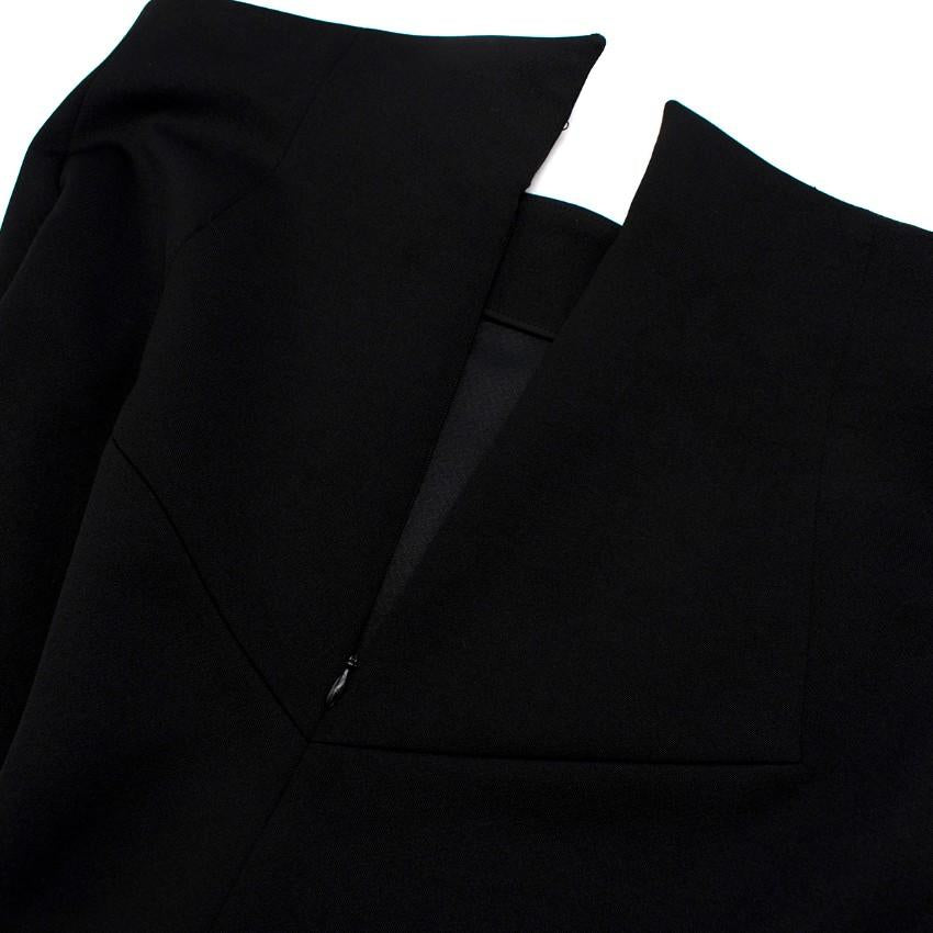 Yves Saint Laurent Vintage Black Pencil Skirt