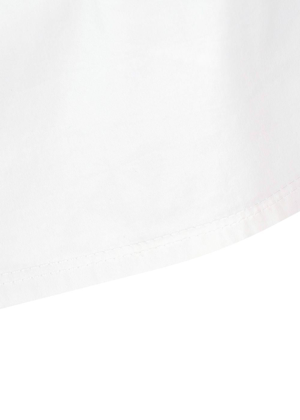The Row white cotton top