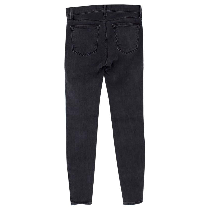 J Brand Grey High Rise Skinny Jeans