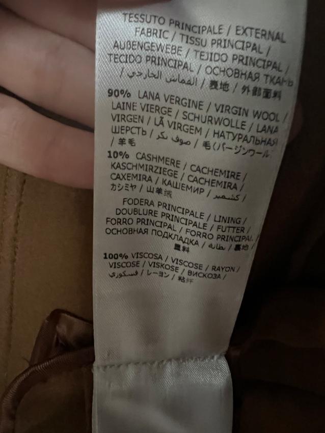 Salvatore Ferragamo cashmere blend buttoned midi coat