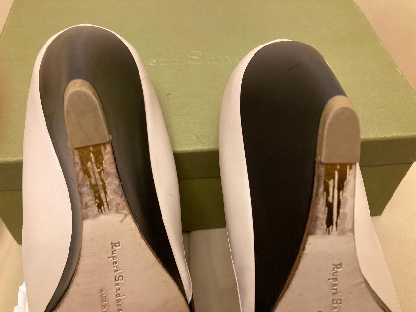 Rupert Sanderson Bi-Colour Wedge Pumps