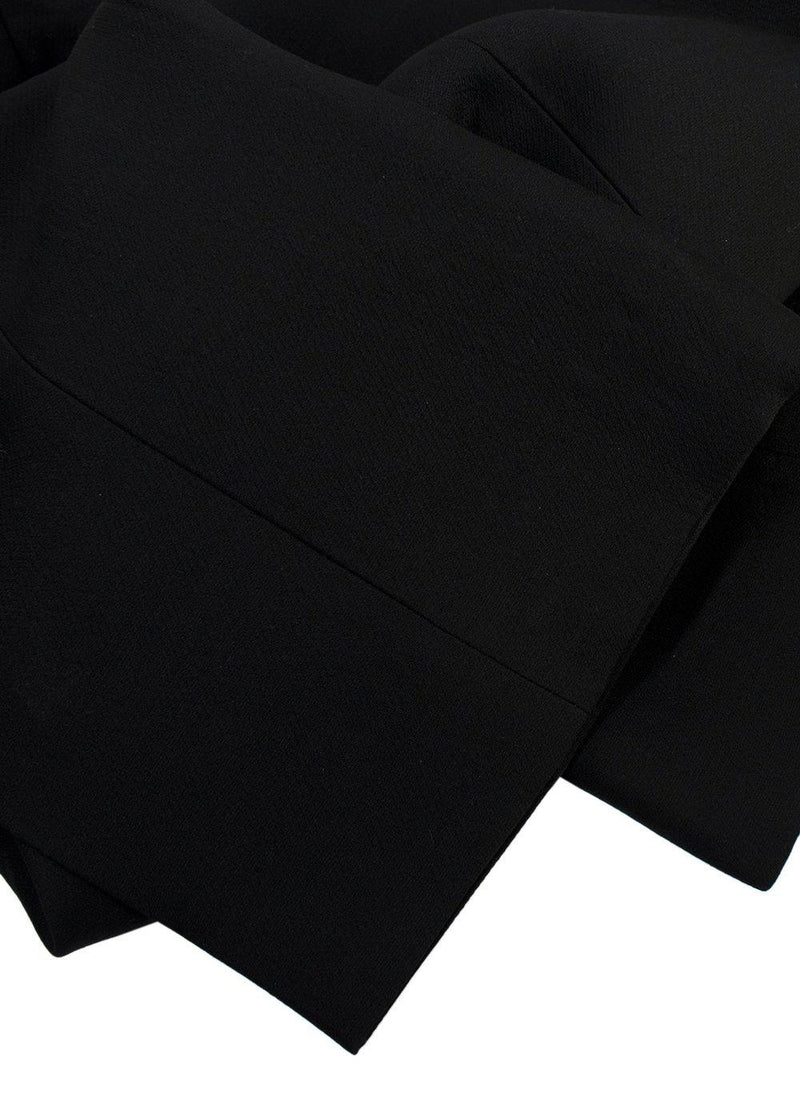 Valentino Black Tailored Cropped Trousers