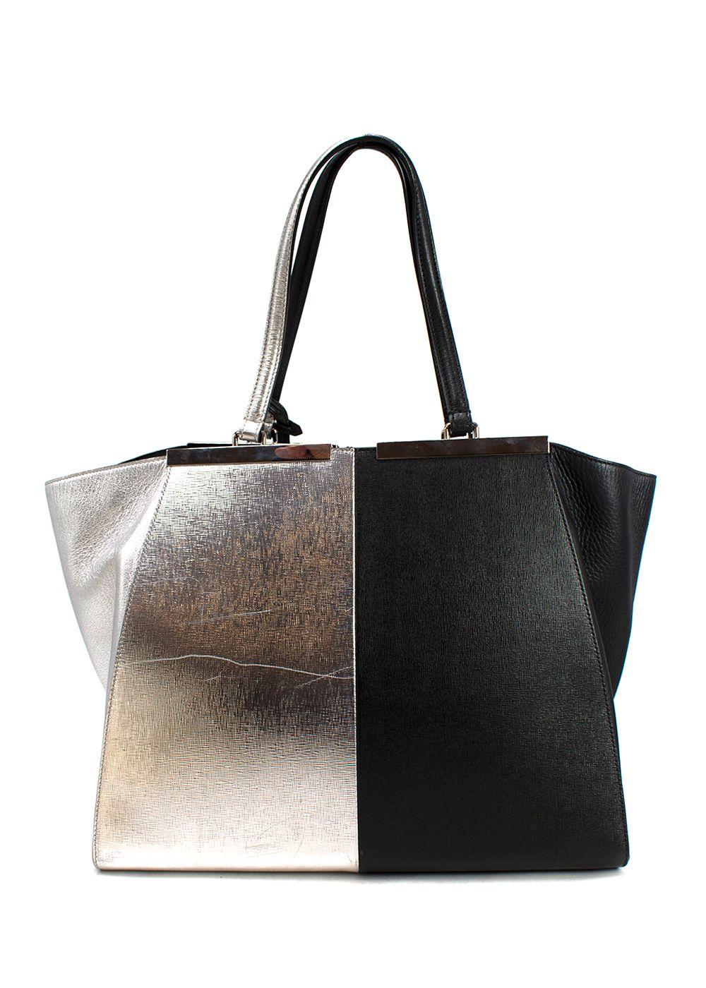 Fendi Silver Tote bag