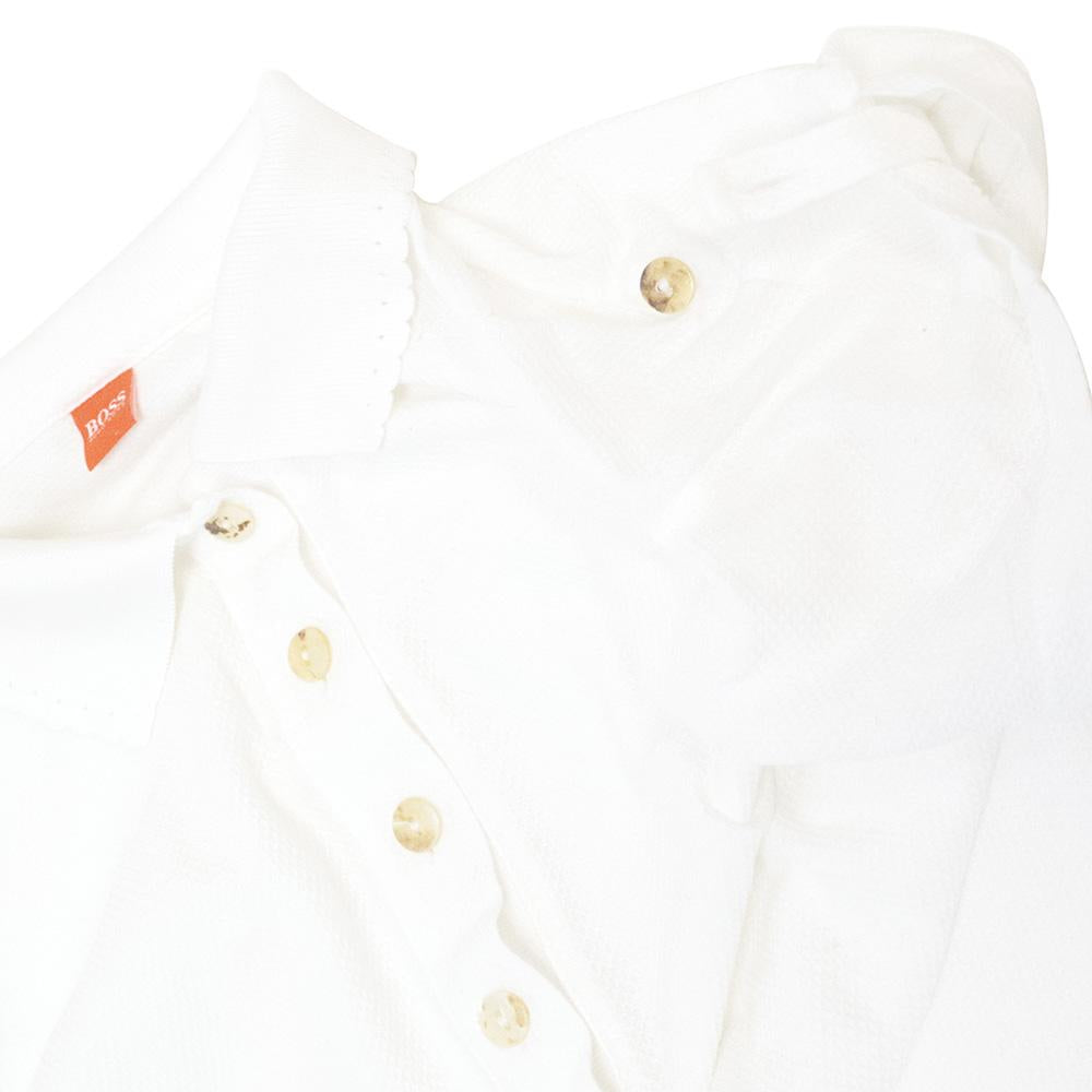 Boss Hugo Boss White Polo Shirt