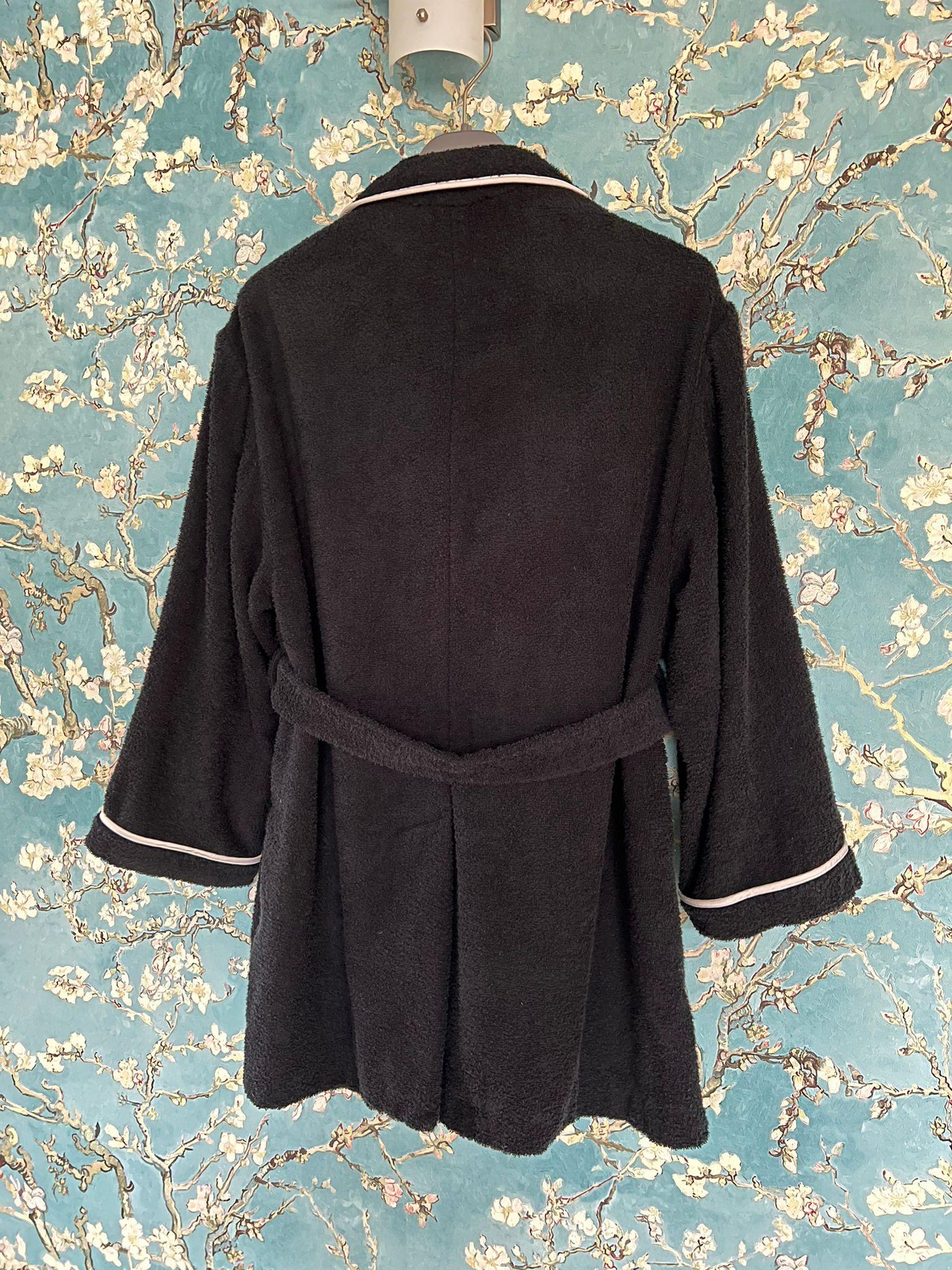 Prada Black Terry Towelling Jacket