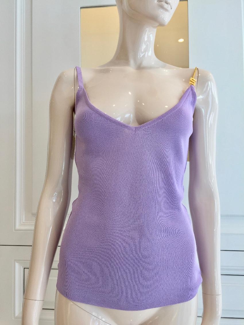 Scherrer Paris Purple Top