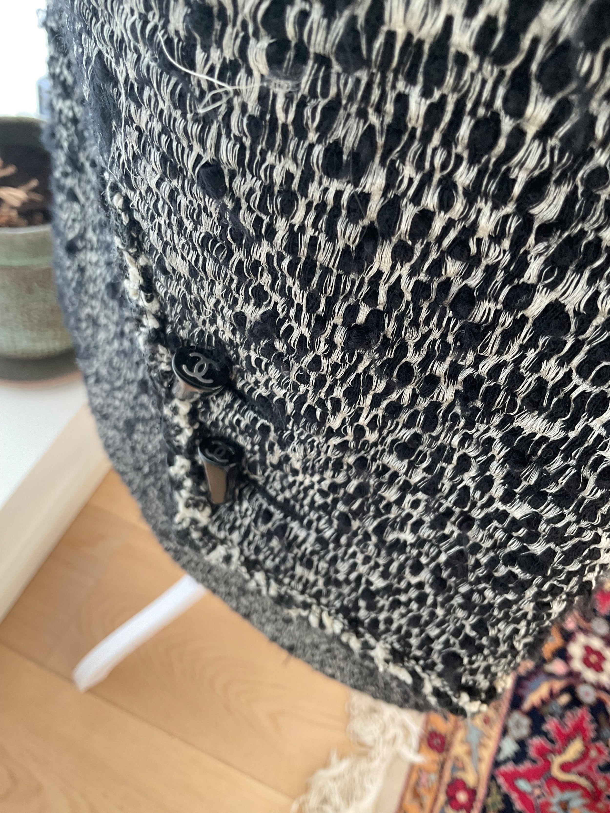 Chanel Tweed Duffle Coat