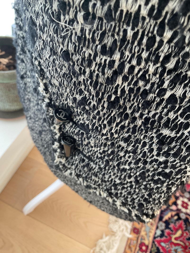 Chanel Tweed Duffle Coat