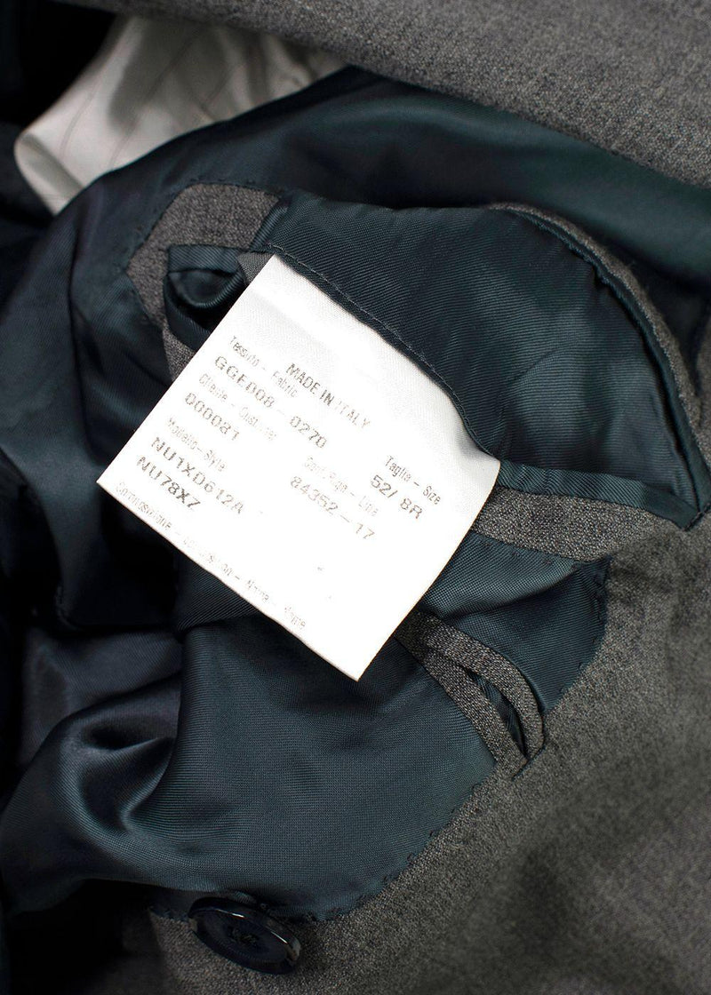 Caruso Grey Double Breasted Suit