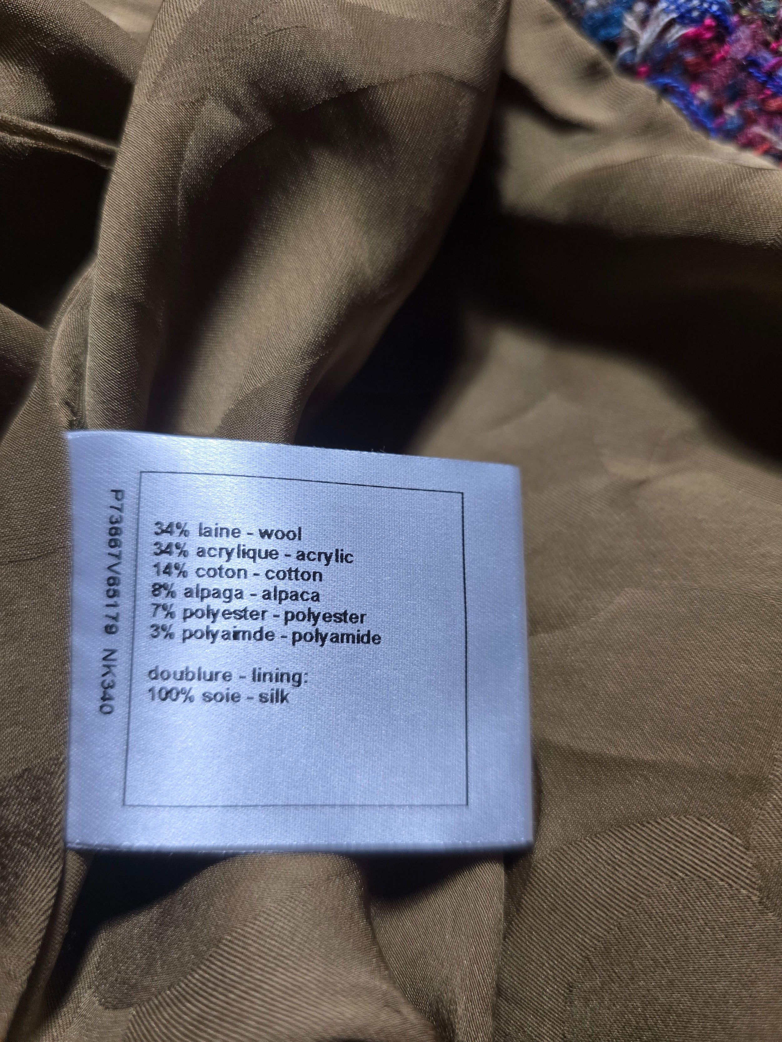 Chanel  Multi Tweed Jacket 2022