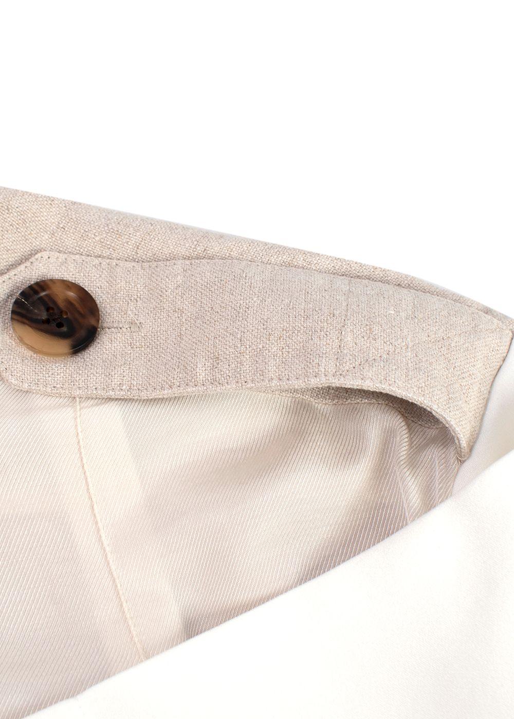 College Safari Paneled Cotton-twill And Seersucker Shirt
